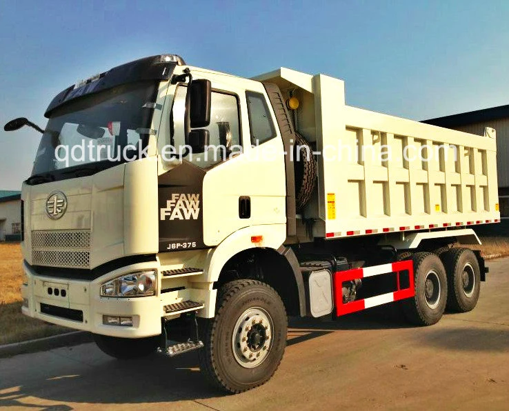 30 tons 390hp 6x4 heavy duty tipper earthmoving dump truck FAW