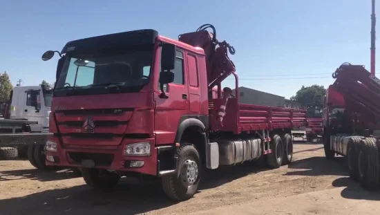 Sinotruk HOWO 6X4 371HP бортовой фургон грузовой автомобиль с боковой стенкой